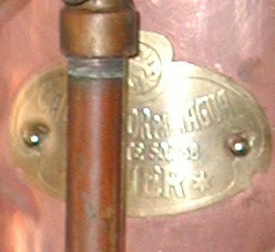 Detail of Auer heater